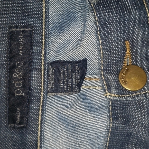 PD&C Slim Preppy Gorpcore Denim Casual Straight Jeans - Men's - Picture 5 of 8